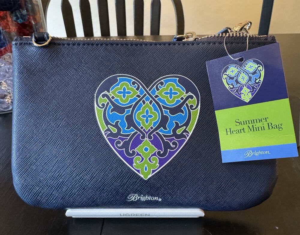 NWT Brighton Summer Heart Mini Bag